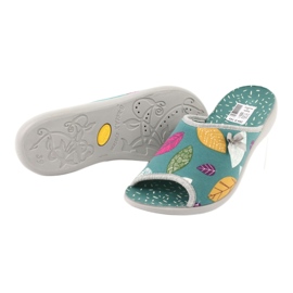 Dámské boty Befado pu 254D103 zelená 3