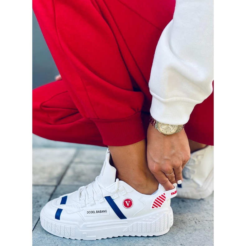 Bang Red tenisky bílý červené 1