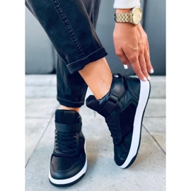 Vysoké tenisky Carlota Black černá 1