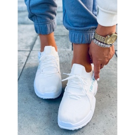 Sportovní boty Hiral White ponožky bílý 1 Sportovní boty Hiral White ponožky bílý 1