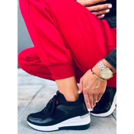 Černé tenisky na klínku Fenix® černý 1