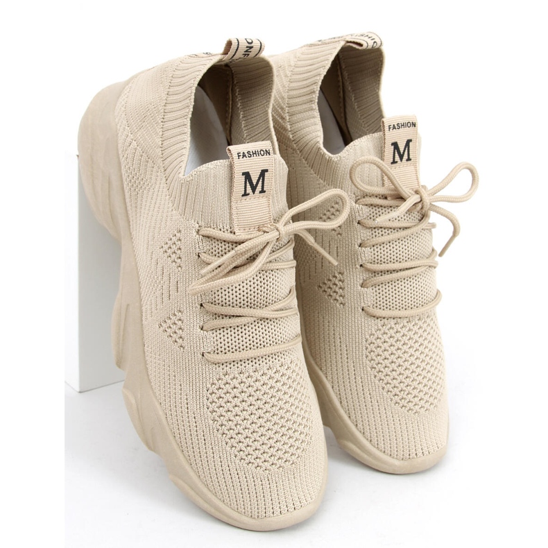 Ponožky Fresto Khaki béžový 2