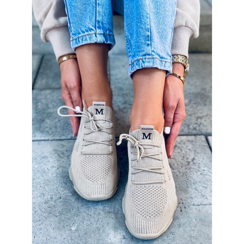 Ponožky Fresto Khaki béžový 1