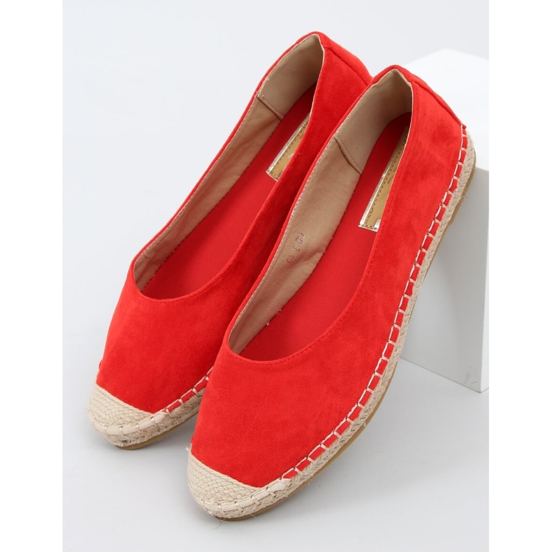BM Dámské espadrilky Treisa Red červený 1