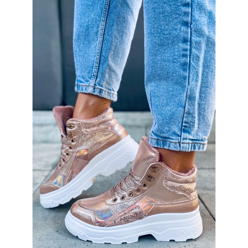 Sportovní boty na spodním obleku Cabral Champagne růžový 1