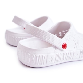 Pánské lehké pantofle Kroks Big Star II175003 Bílé bílý 3