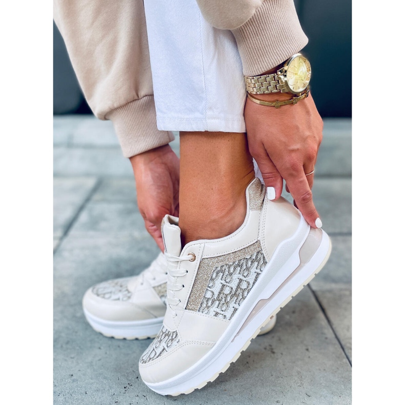 Béžové tenisky Sora béžový 1