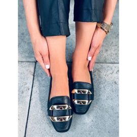 Dámské mokasíny Hedd Black černý 1