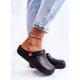 Dámské lehké pantofle Kroks Big Star II275001 Black černý 1