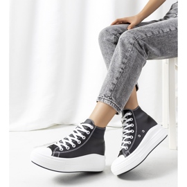 PA1 Černé kotníkové tenisky Copples černá 1