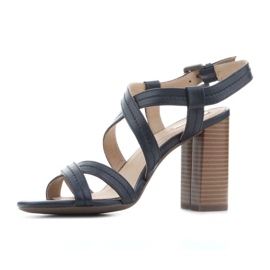 Černé klasické sandály Geox D Audalies HSA D824WA 000TU C4002 černá 5