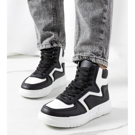 Černé kotníkové tenisky Rosed černý 1