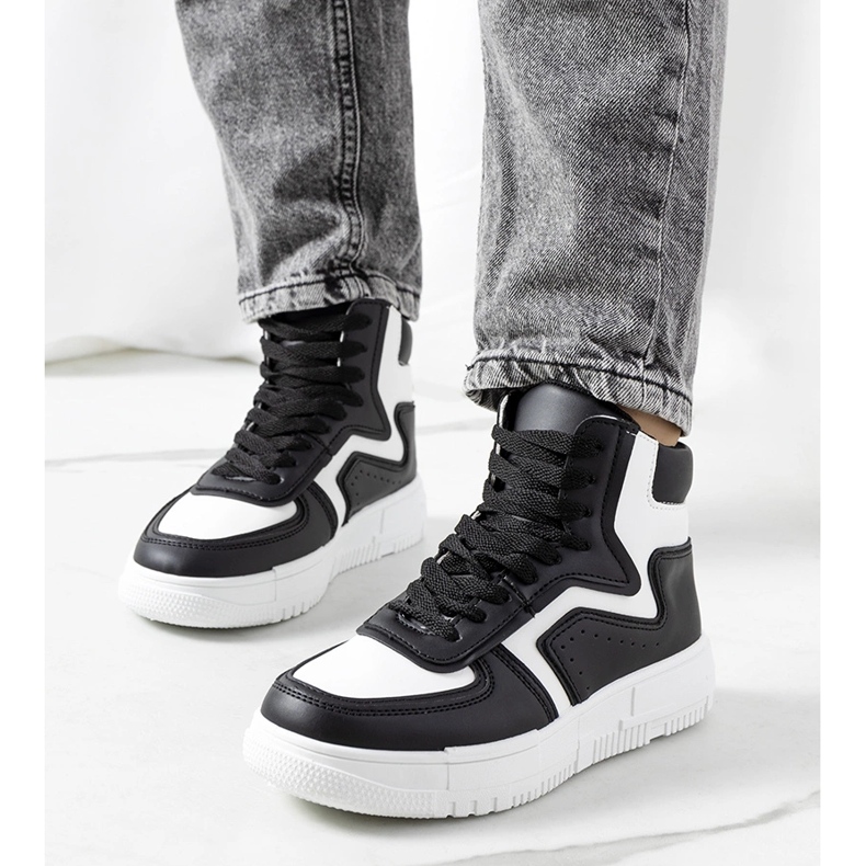 Černé kotníkové tenisky Rosed černá 1