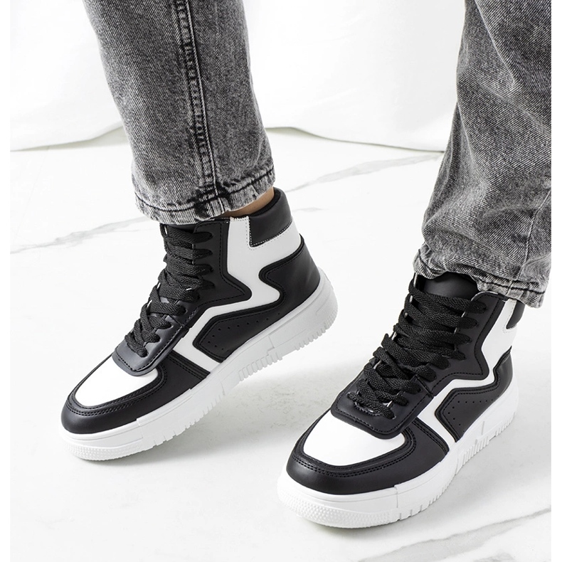 Černé kotníkové tenisky Rosed černá 2