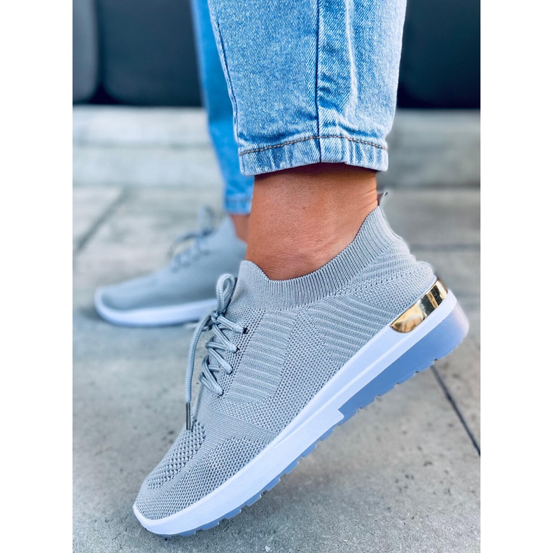 Welo šedé ponožky šedá 1