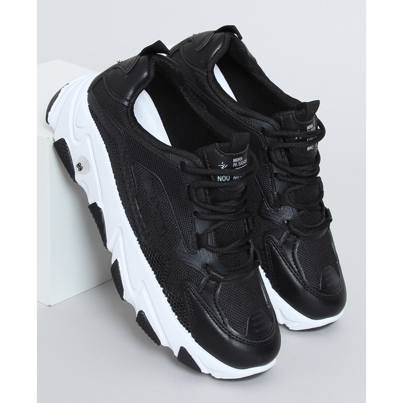 Black Frances Black dámské sportovní boty černá 1