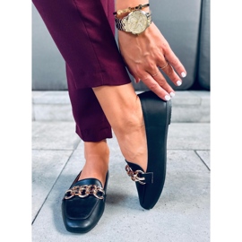 Dámské mokasíny Bianca Black černá 1