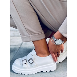 Dámské mokasíny Atena White bílý 1