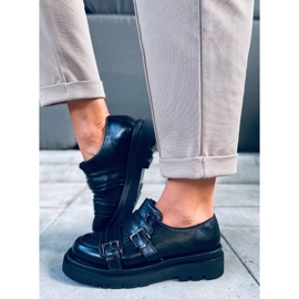 Dámské mokasíny Atena Black černý 1