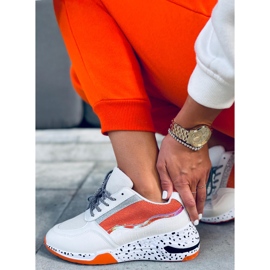 Dámské sportovní boty Milano Orange bílý vícebarevný 3