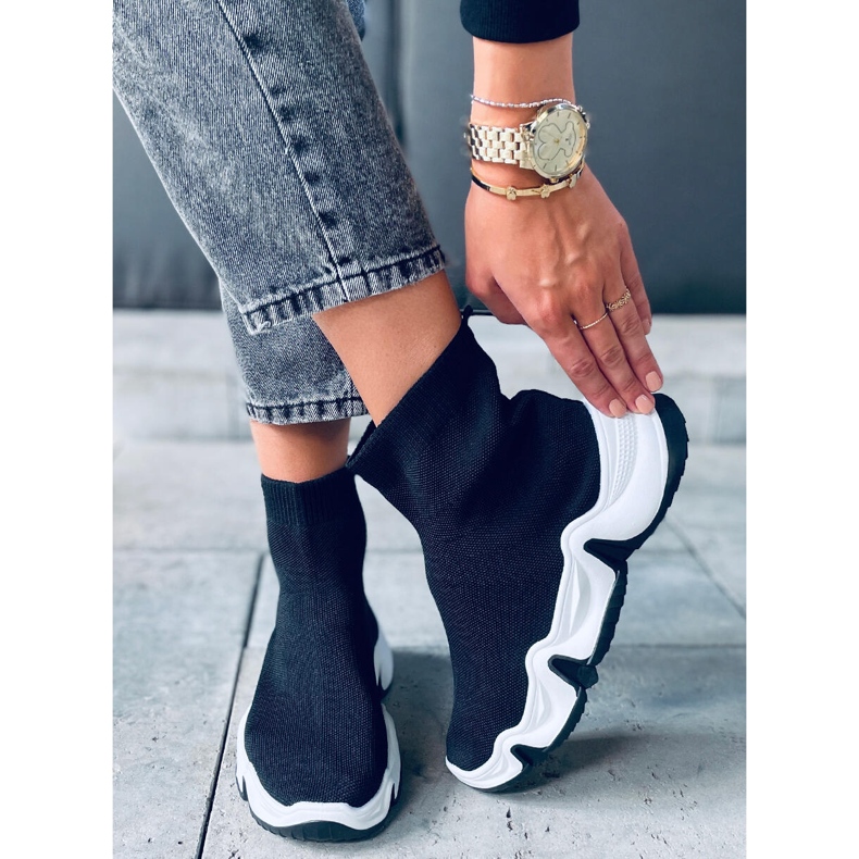 Kotníkové ponožky Trumm Nero černá 1