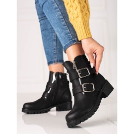 Černé dámské tašky Shelovet se zapínáním na zip černá 1