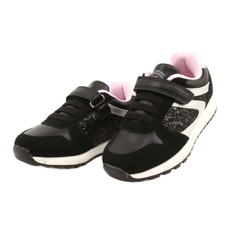Sports Children's Shoes American Club ES40 Black černý 2