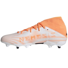 Kopačky Adidas Nemeziz.3 Fg M FW7350 oranžová, bílá bílý 1 Kopačky Adidas Nemeziz.3 Fg M FW7350 oranžová, bílá bílý 1