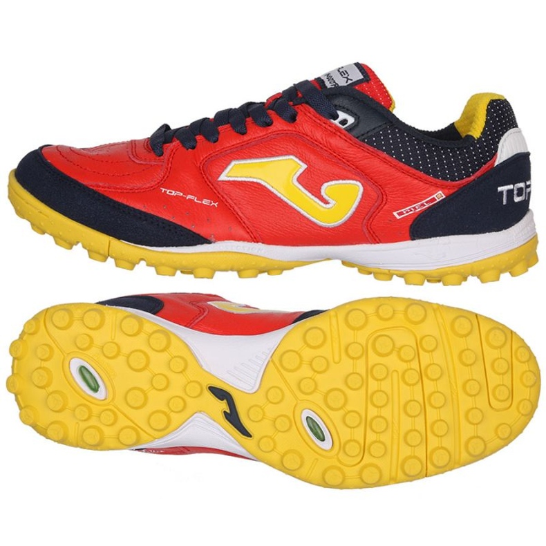 Kopačky Joma Top Flex 2106 Tf TOPW2106TF černý pomeranče a červené 1