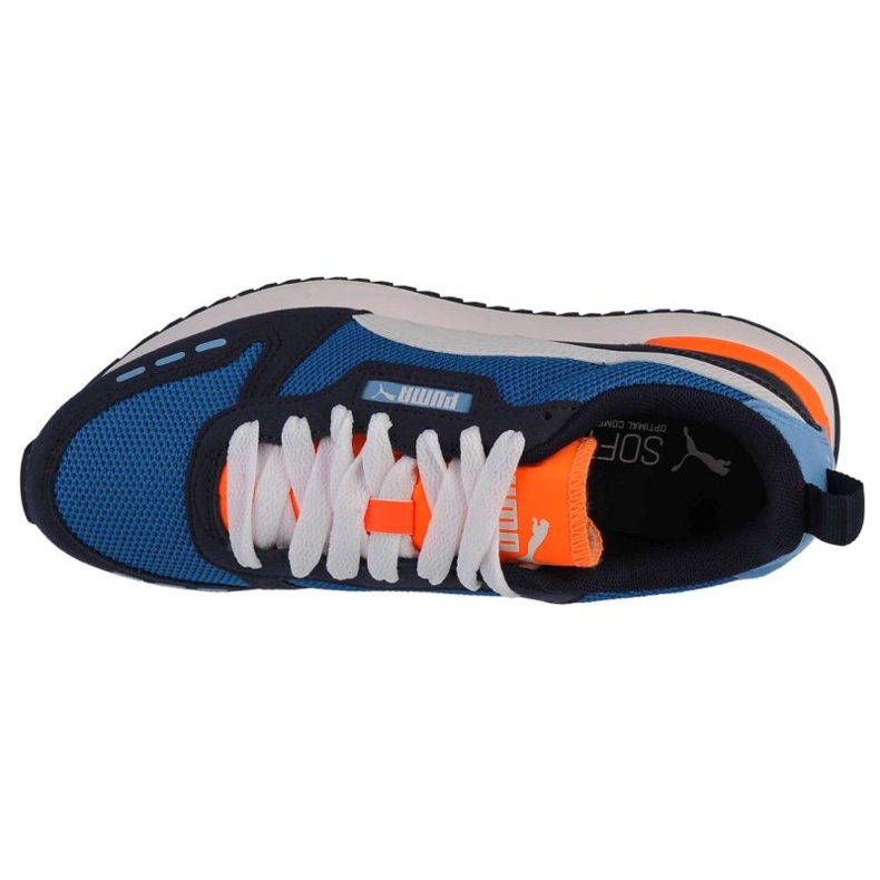 Puma R78 Ps Jr 373616-25 bílý námořnická modř modrý pomerančový 2