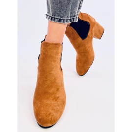 Chelsea boty Gendo Camel hnědý 1