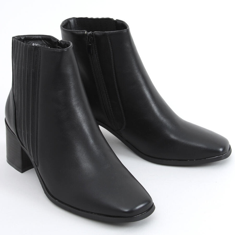 Vysoké podpatky Tama Black černý 2