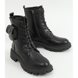 Pracovníci s kapsou Dakar Black černý 1