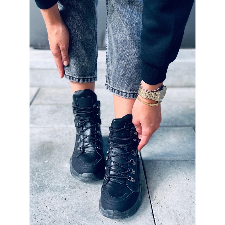 Vysoké tenisky Brita Black černý 2