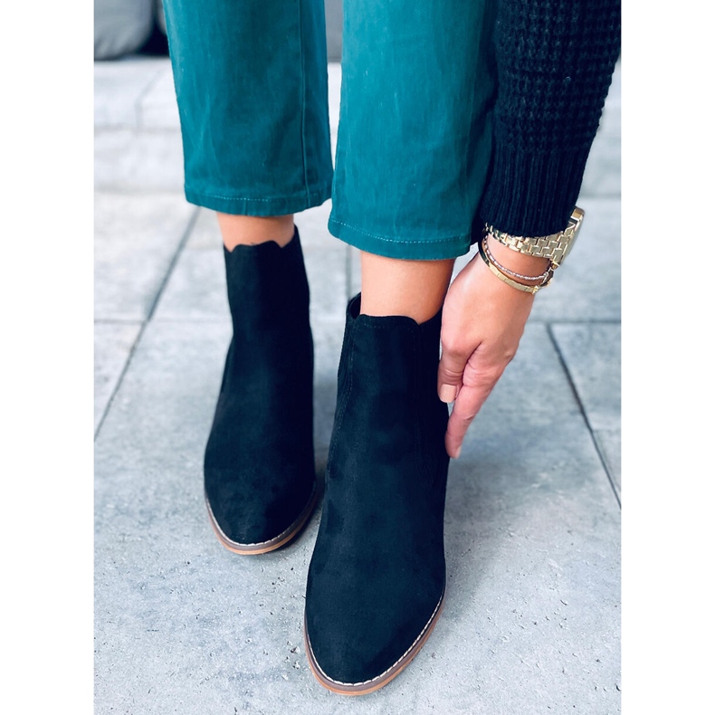 Kovbojské boty Korsa Black černý 2