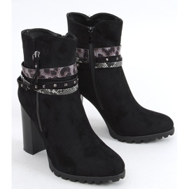 Black Soma Černé vysoké podpatky černý 1