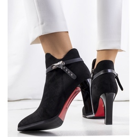 Černé vysoké podpatky Deshi černý 2