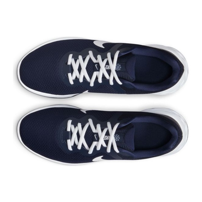 Běžecké boty Nike Revolution 6 Next Nature M DC3728-401 bílý námořnická modř 2