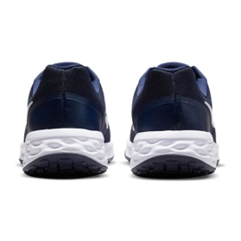 Běžecké boty Nike Revolution 6 Next Nature M DC3728-401 bílý námořnická modř 5
