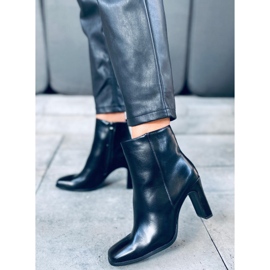 Vysoké podpatky Madison Black Pu černá 1