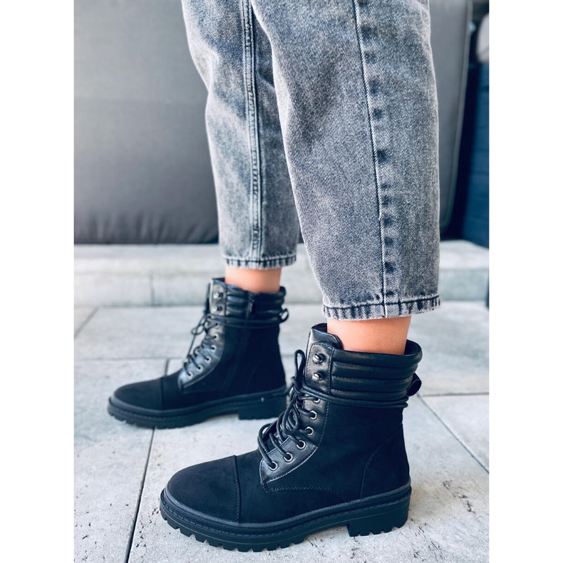 Dámské pracovní boty Gaba Black černá 2