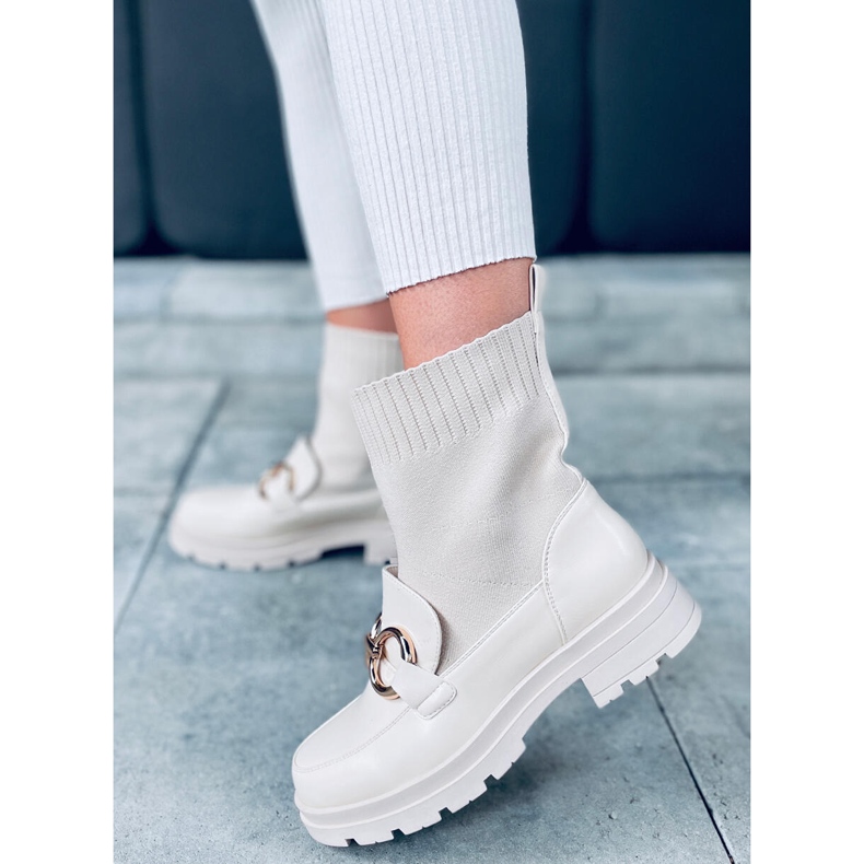 Svršek ponožky Tone Beige béžový 1