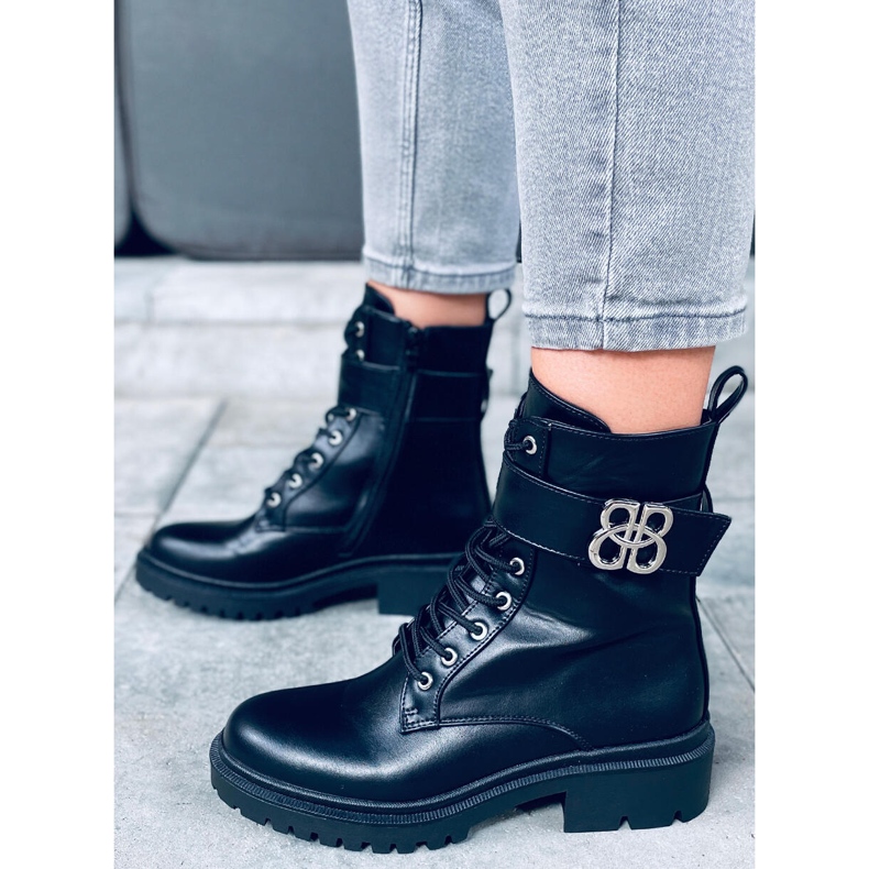 Dámské kozačky Gilmo Black černá 1 Dámské kozačky Gilmo Black černá 1