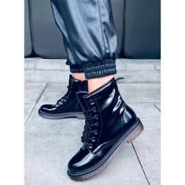 Dámské kotníkové boty Dona Black černý 2