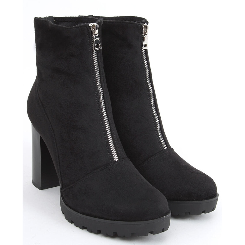 Andrea Černé vysoké podpatky černý 1