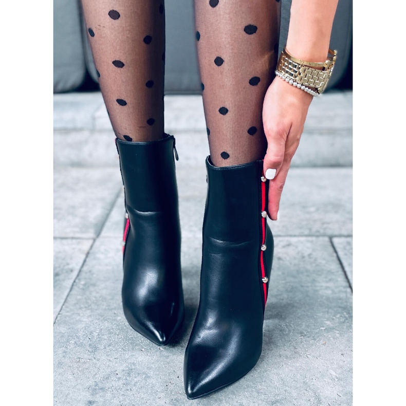 Keli Black vysoké podpatky černý 2