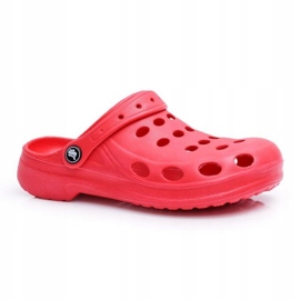 Flameshoes Dámské červené pantofle Eva Foam červený 1