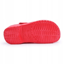 Flameshoes Dámské červené pantofle Eva Foam červený 4