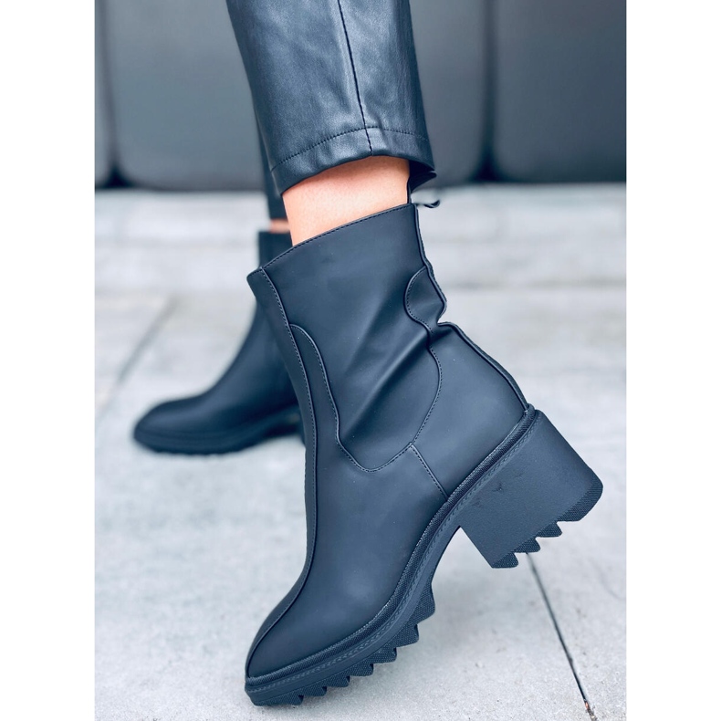 Dámské kozačky Tavria Black černý 1