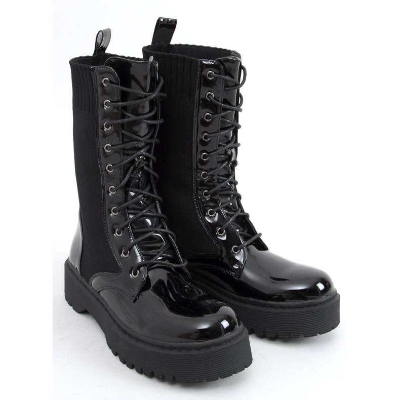 Dělnický ponožkový svršek Soks Black černá 2